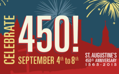 st augustine celebrate 450 year